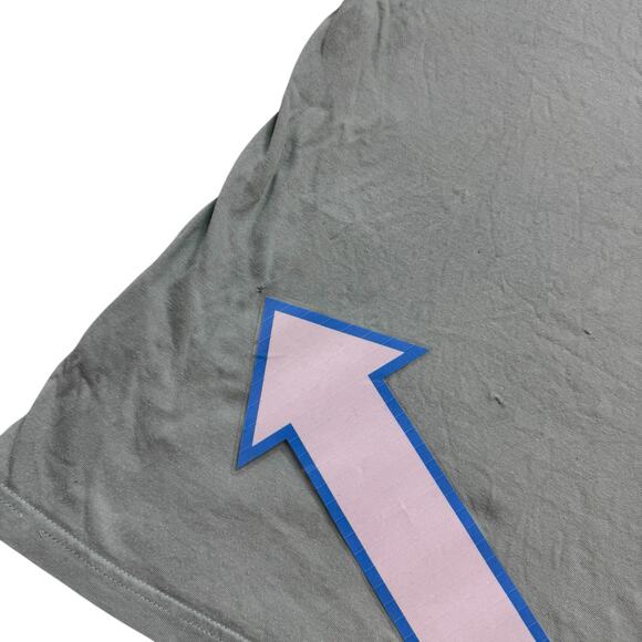 CARHARTT Work In Progress Blue Warped Brain Bubble World Grid T-shirt Sz XL Mens - Picture 9 of 11